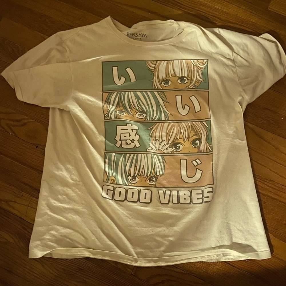 GOOD VIBES ANIME SHIRT